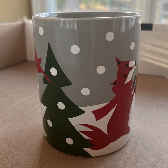 Crate & Barrel Holiday Coffee Cup - Picture 2 of 6
